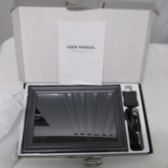 Wifi Cloud Photo Frame 10.1 Inch Digital Display With Power Adapter & User Manua - Picture 2 of 7